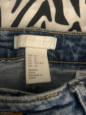 H&M Light Blue High-Rise Women's Jeans